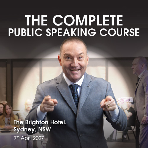 The Complete Public Speaking Course Sydney 2027