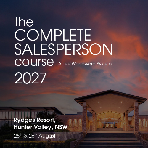 The Complete Salesperson Course Hunter Valley 2027